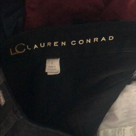 ⭐️5/$25⭐️ LC Lauren Conrad black jeans Sz. 2 - Picture 5 of 6